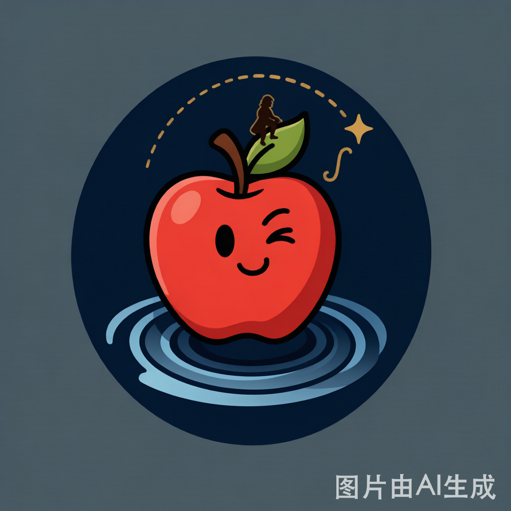 牛顿苹果 logo